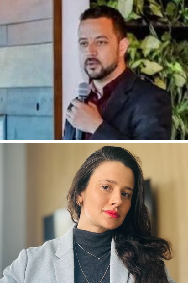 Kleber Santos y Fernanda Curti<br><br>